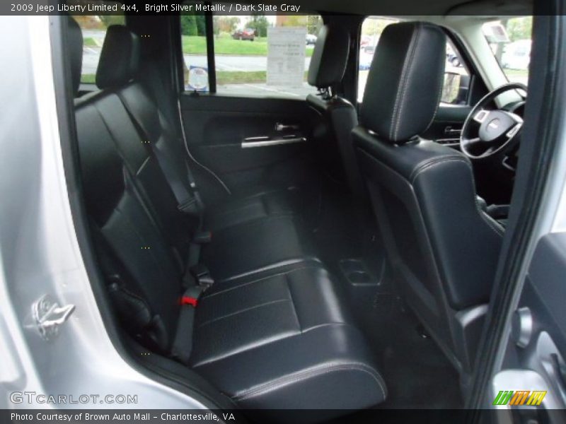 Bright Silver Metallic / Dark Slate Gray 2009 Jeep Liberty Limited 4x4