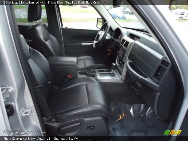 Bright Silver Metallic / Dark Slate Gray 2009 Jeep Liberty Limited 4x4