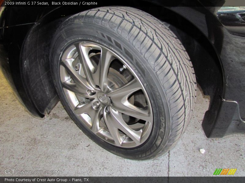 Black Obsidian / Graphite 2009 Infiniti G 37 Sedan