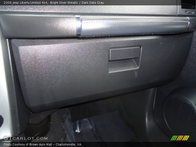 Bright Silver Metallic / Dark Slate Gray 2009 Jeep Liberty Limited 4x4