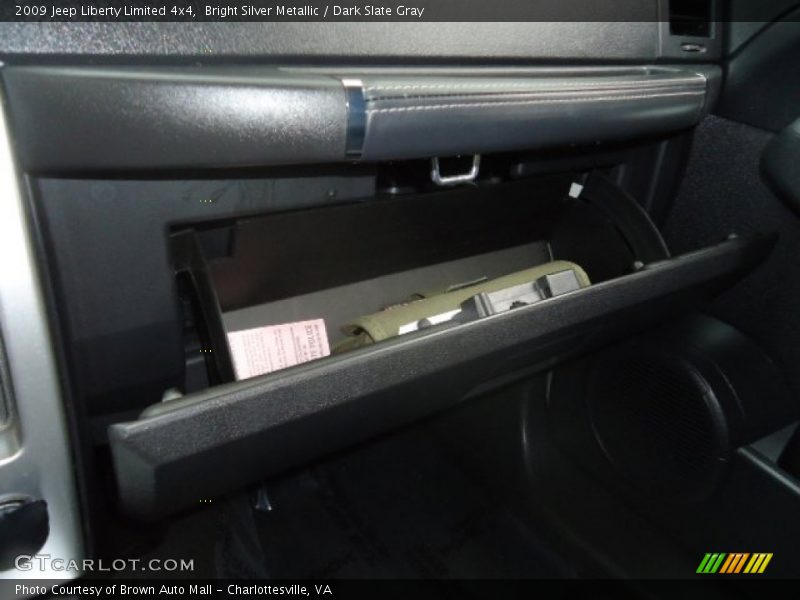Bright Silver Metallic / Dark Slate Gray 2009 Jeep Liberty Limited 4x4