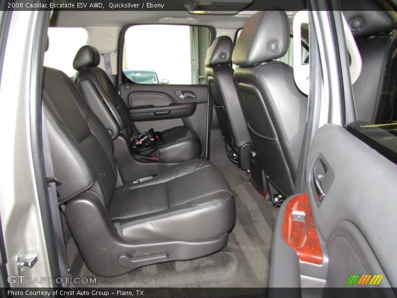 Quicksilver / Ebony 2008 Cadillac Escalade ESV AWD