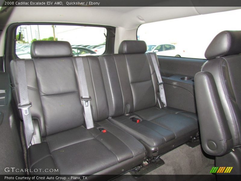 Quicksilver / Ebony 2008 Cadillac Escalade ESV AWD