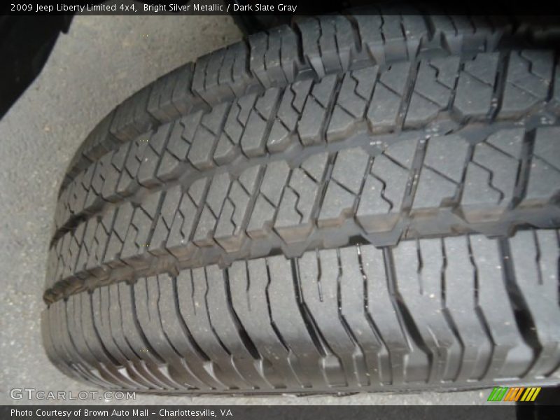 Bright Silver Metallic / Dark Slate Gray 2009 Jeep Liberty Limited 4x4