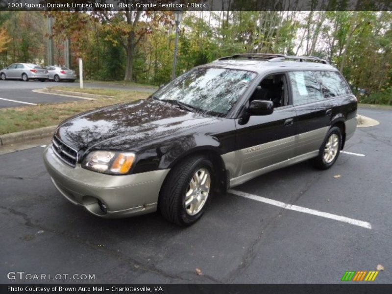 Black Granite Pearlcoat / Black 2001 Subaru Outback Limited Wagon