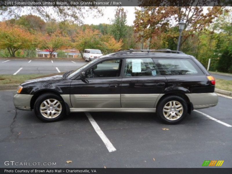  2001 Outback Limited Wagon Black Granite Pearlcoat
