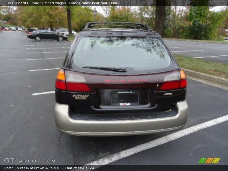 Black Granite Pearlcoat / Black 2001 Subaru Outback Limited Wagon