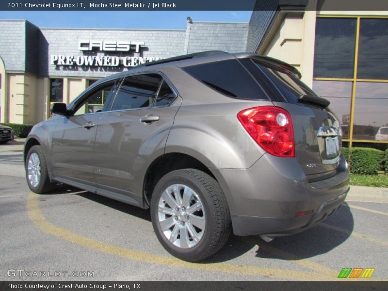 Mocha Steel Metallic / Jet Black 2011 Chevrolet Equinox LT