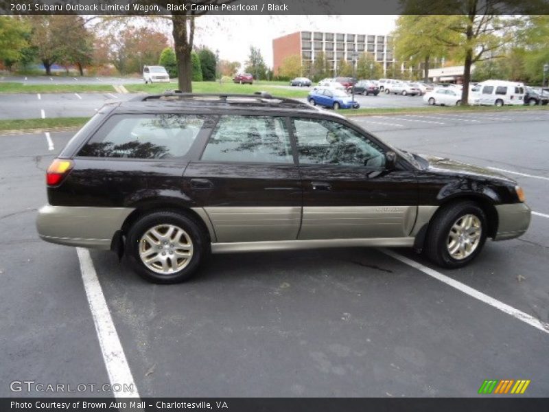 Black Granite Pearlcoat / Black 2001 Subaru Outback Limited Wagon