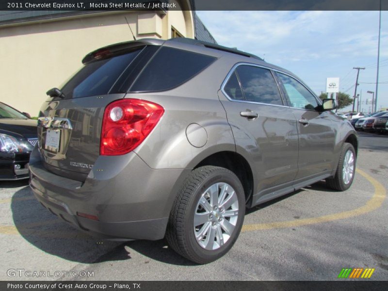 Mocha Steel Metallic / Jet Black 2011 Chevrolet Equinox LT