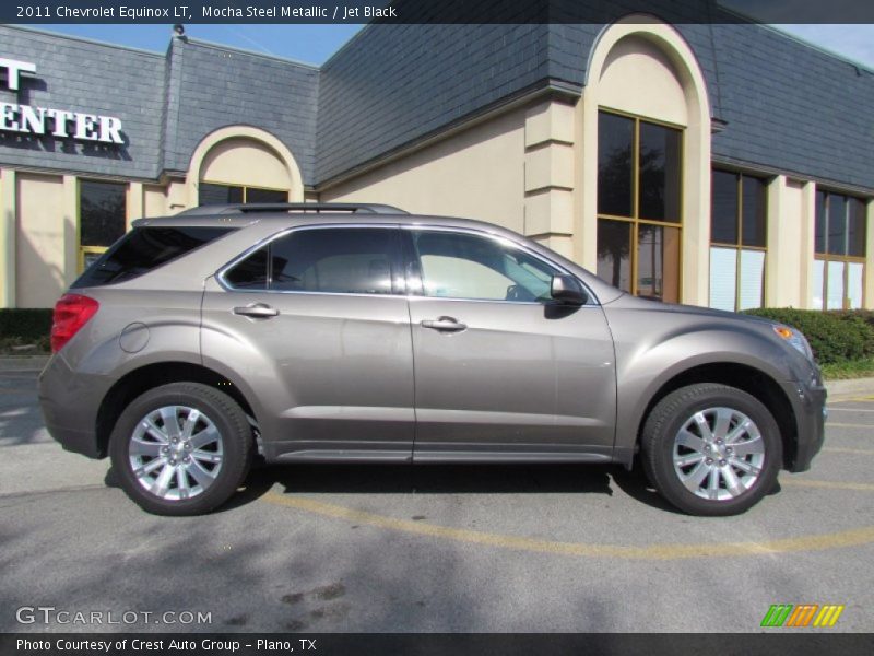 Mocha Steel Metallic / Jet Black 2011 Chevrolet Equinox LT