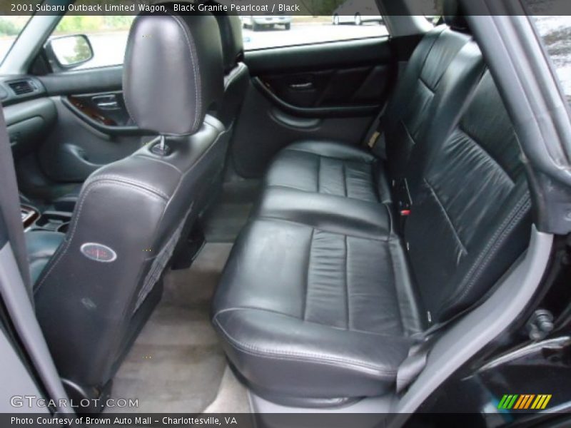  2001 Outback Limited Wagon Black Interior