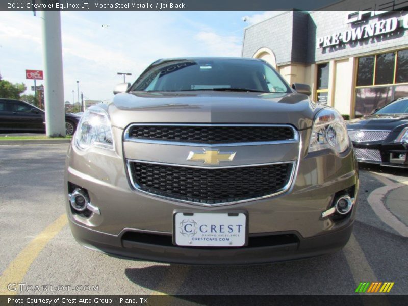 Mocha Steel Metallic / Jet Black 2011 Chevrolet Equinox LT