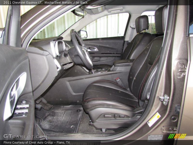 Mocha Steel Metallic / Jet Black 2011 Chevrolet Equinox LT