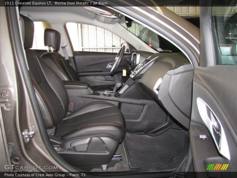Mocha Steel Metallic / Jet Black 2011 Chevrolet Equinox LT