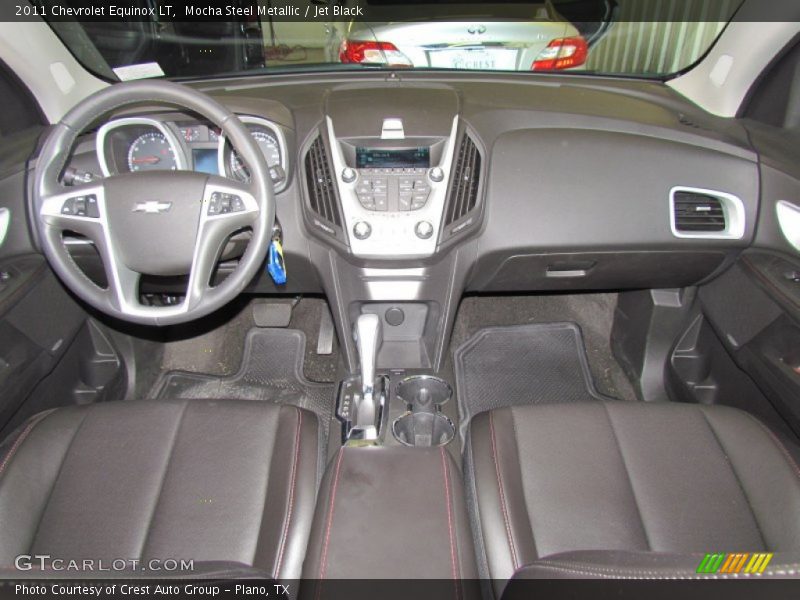 Mocha Steel Metallic / Jet Black 2011 Chevrolet Equinox LT