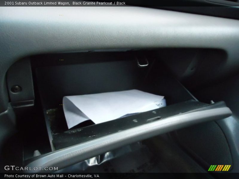 Black Granite Pearlcoat / Black 2001 Subaru Outback Limited Wagon