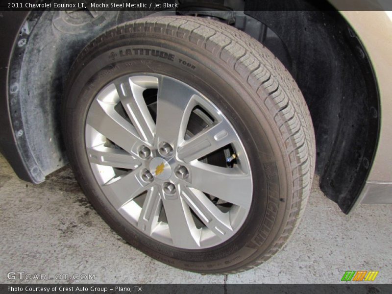 Mocha Steel Metallic / Jet Black 2011 Chevrolet Equinox LT
