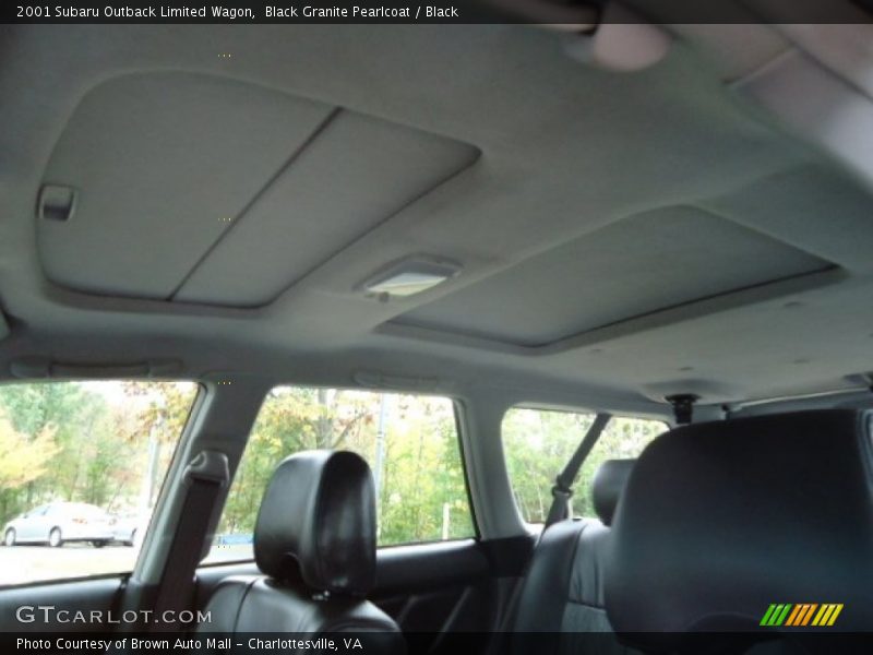 Black Granite Pearlcoat / Black 2001 Subaru Outback Limited Wagon