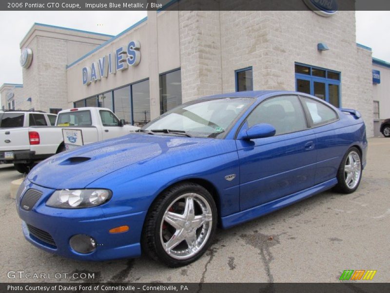 Impulse Blue Metallic / Blue 2006 Pontiac GTO Coupe