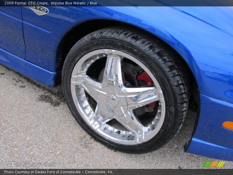 Custom Wheels of 2006 GTO Coupe