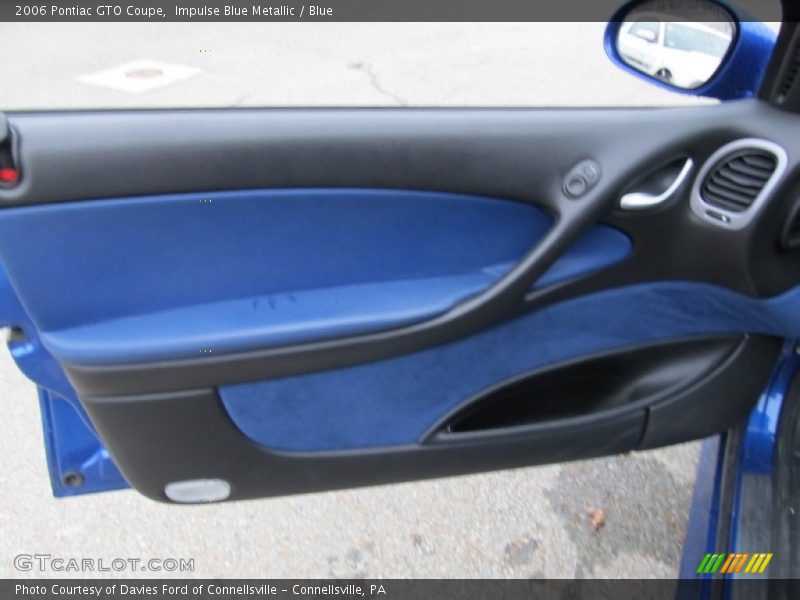 Door Panel of 2006 GTO Coupe