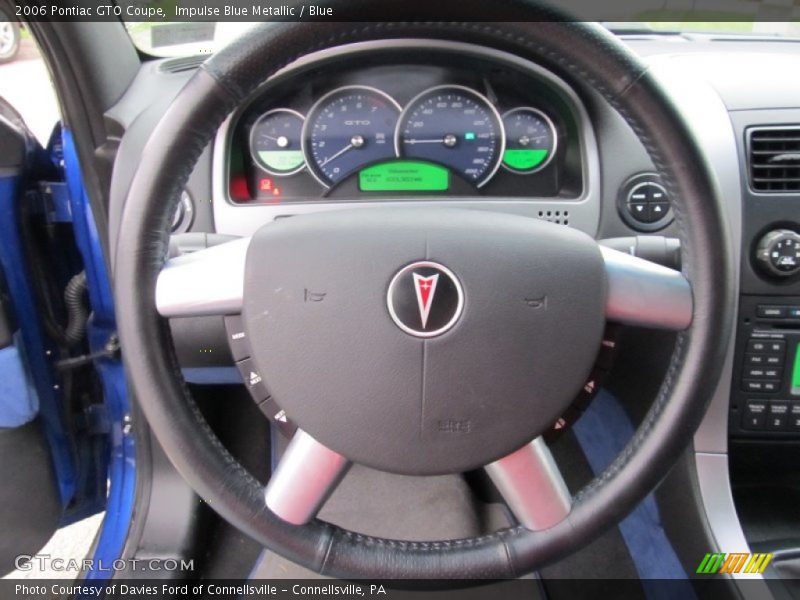 Impulse Blue Metallic / Blue 2006 Pontiac GTO Coupe