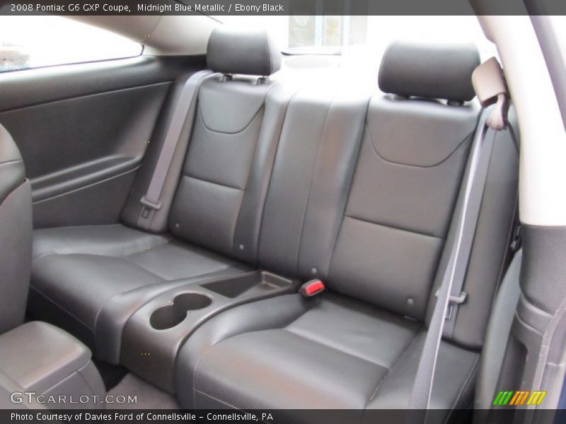  2008 G6 GXP Coupe Ebony Black Interior