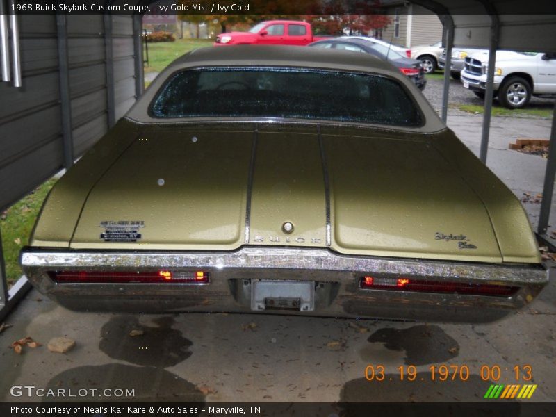  1968 Skylark Custom Coupe Ivy Gold Mist