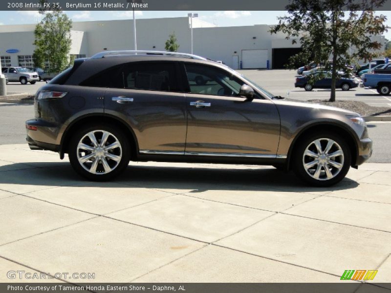 Beryllium 16 Metallic / Wheat 2008 Infiniti FX 35