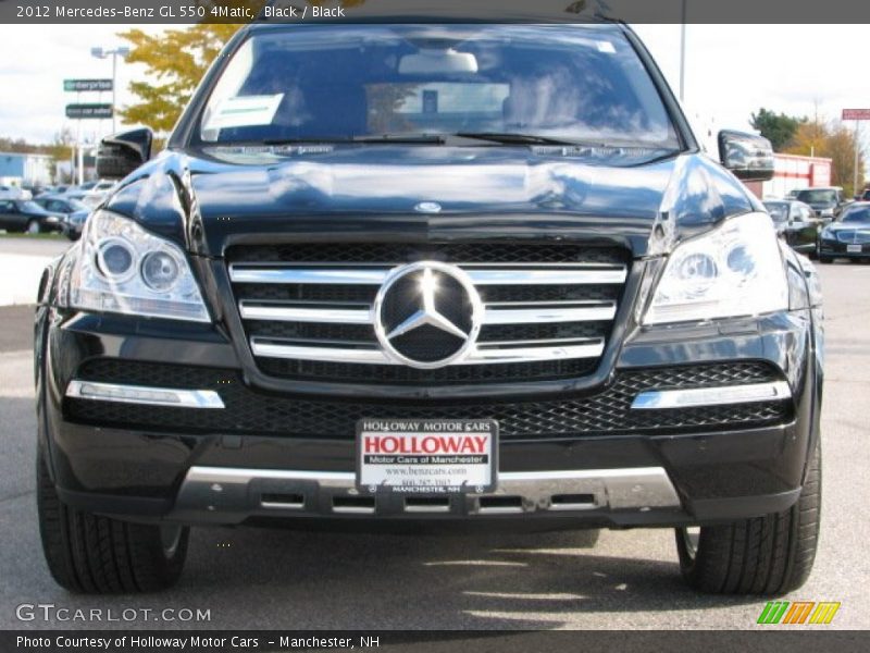 Black / Black 2012 Mercedes-Benz GL 550 4Matic