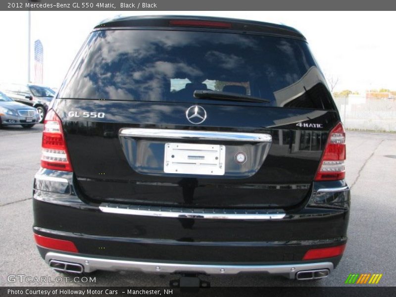 Black / Black 2012 Mercedes-Benz GL 550 4Matic