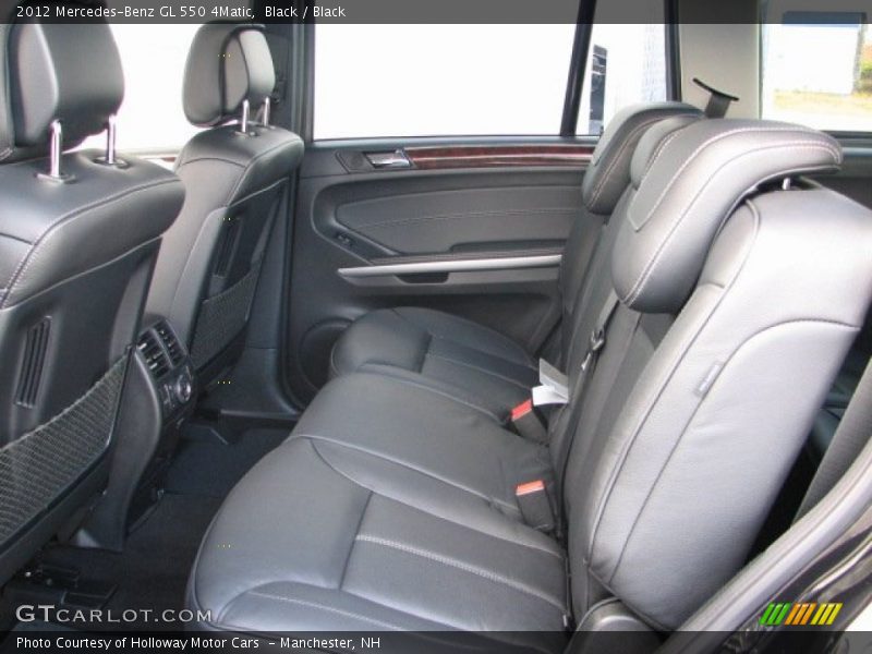Black / Black 2012 Mercedes-Benz GL 550 4Matic