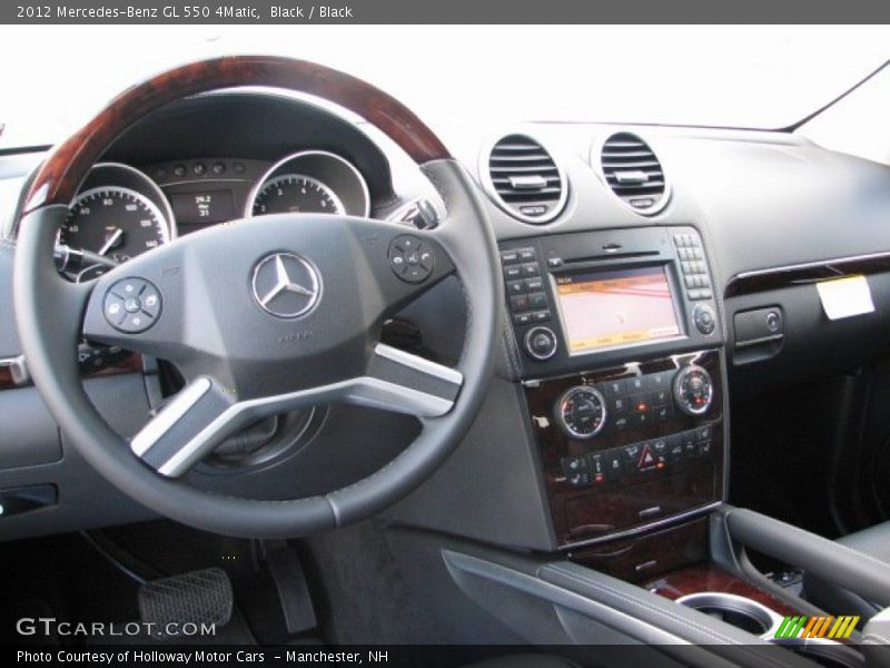 Black / Black 2012 Mercedes-Benz GL 550 4Matic