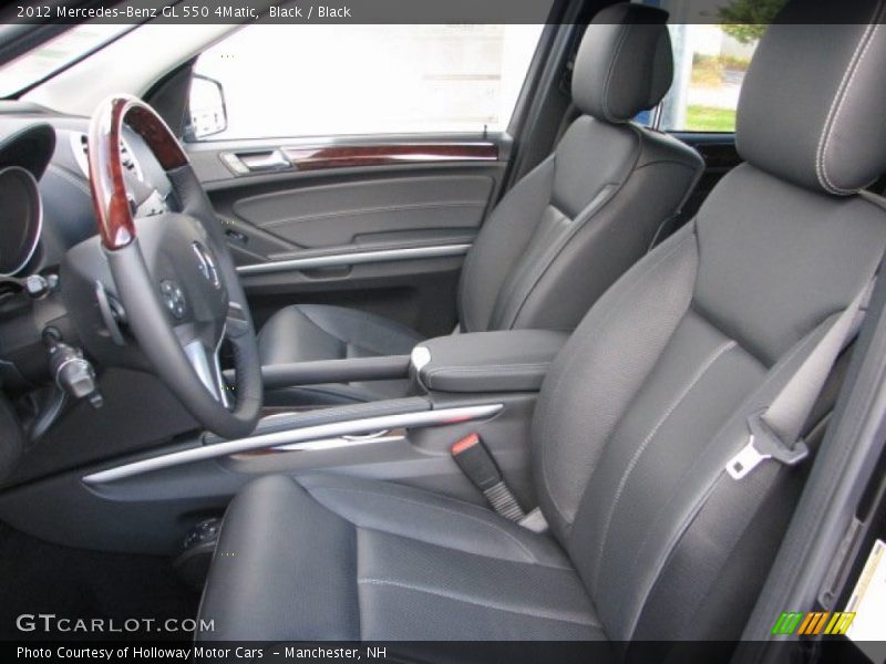Black / Black 2012 Mercedes-Benz GL 550 4Matic