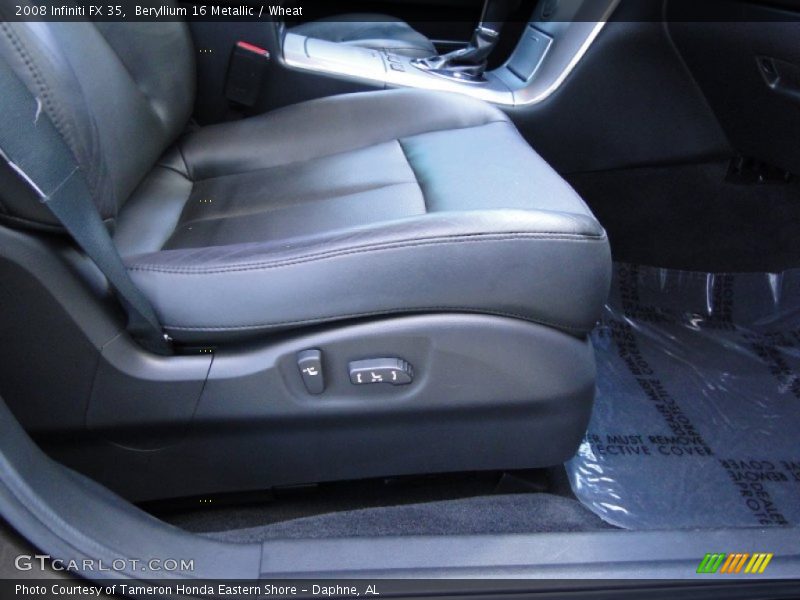 Beryllium 16 Metallic / Wheat 2008 Infiniti FX 35