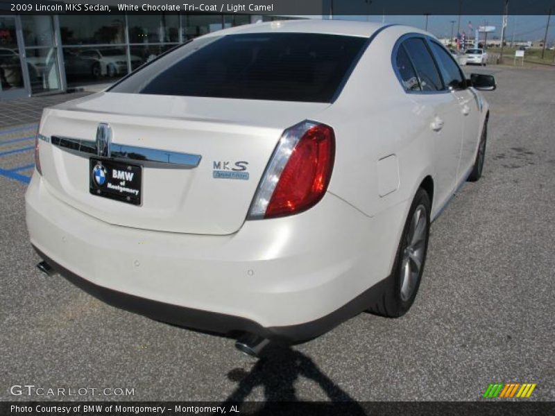 White Chocolate Tri-Coat / Light Camel 2009 Lincoln MKS Sedan