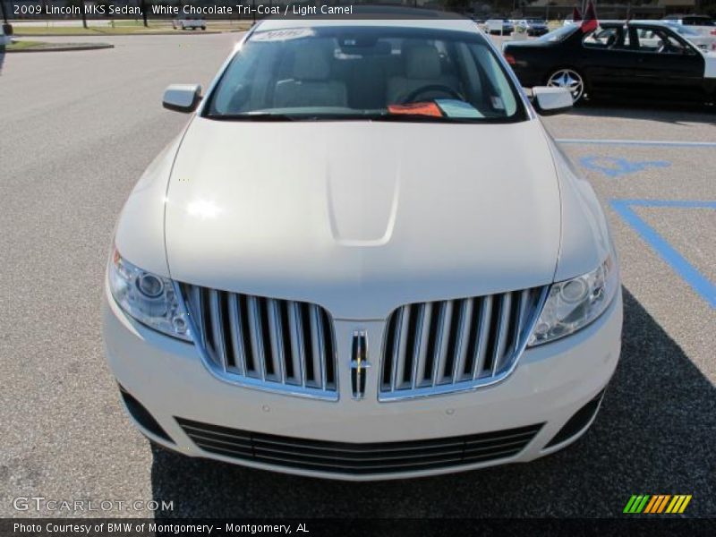White Chocolate Tri-Coat / Light Camel 2009 Lincoln MKS Sedan