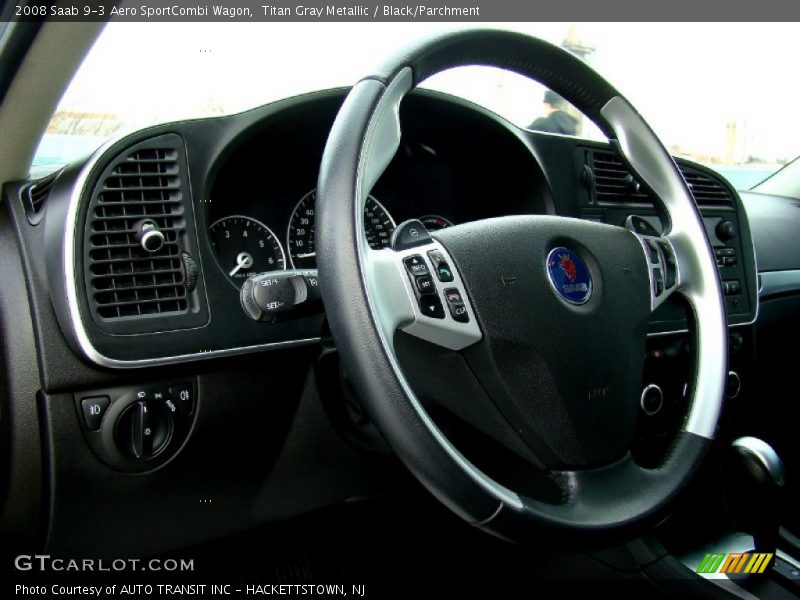  2008 9-3 Aero SportCombi Wagon Steering Wheel