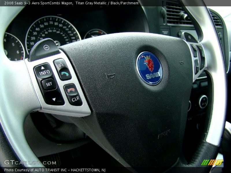  2008 9-3 Aero SportCombi Wagon Steering Wheel