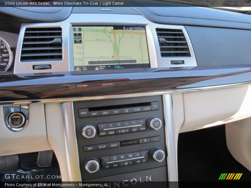 White Chocolate Tri-Coat / Light Camel 2009 Lincoln MKS Sedan