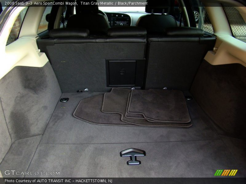  2008 9-3 Aero SportCombi Wagon Trunk