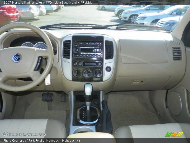 Light Sage Metallic / Pebble 2007 Mercury Mariner Luxury 4WD
