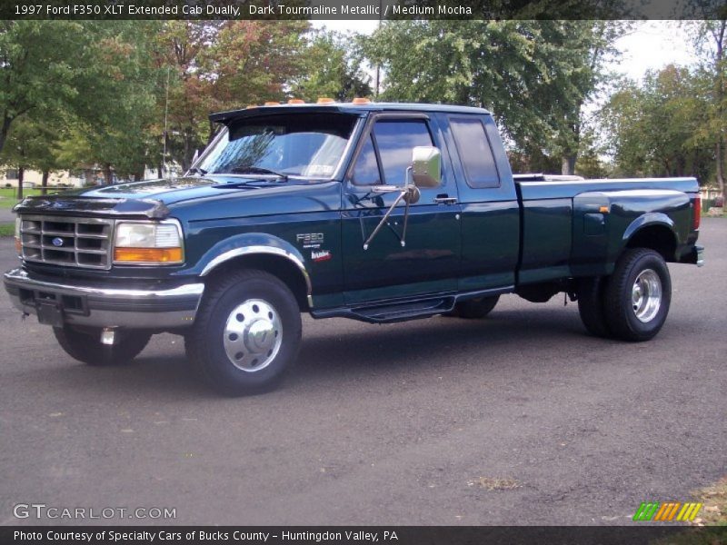 Front 3/4 View of 1997 F350 XLT Extended Cab Dually