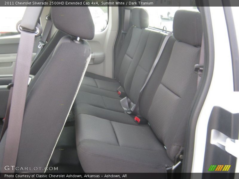 Summit White / Dark Titanium 2011 Chevrolet Silverado 2500HD Extended Cab 4x4