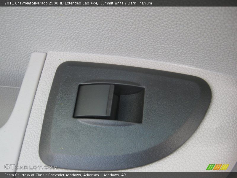 Summit White / Dark Titanium 2011 Chevrolet Silverado 2500HD Extended Cab 4x4