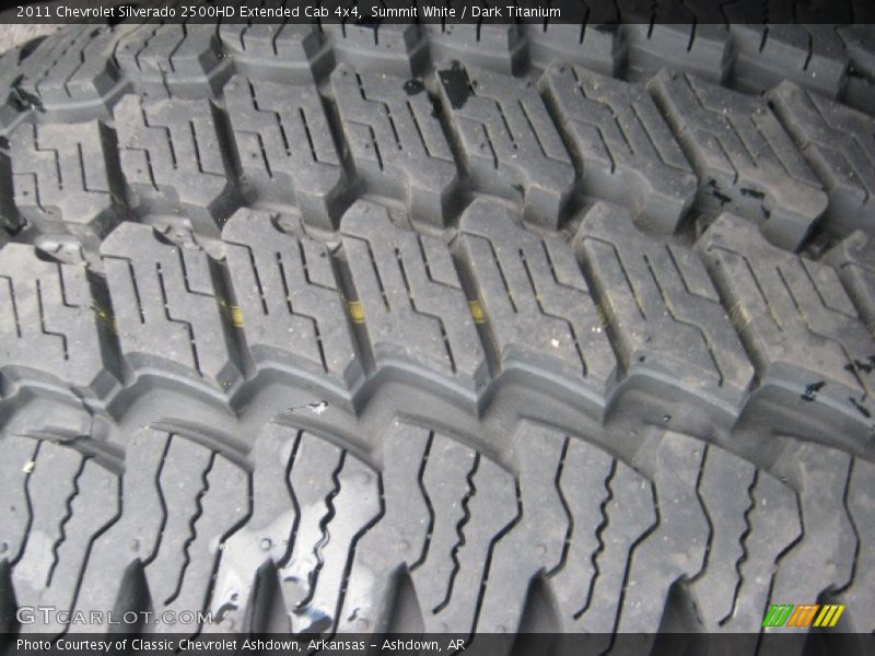 Summit White / Dark Titanium 2011 Chevrolet Silverado 2500HD Extended Cab 4x4