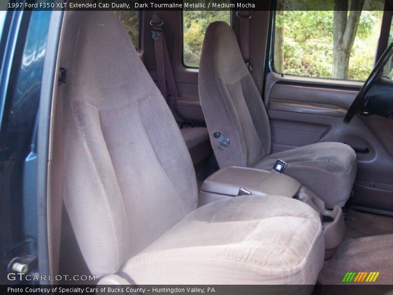  1997 F350 XLT Extended Cab Dually Medium Mocha Interior