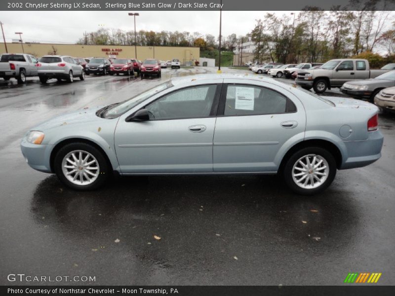  2002 Sebring LX Sedan Sterling Blue Satin Glow