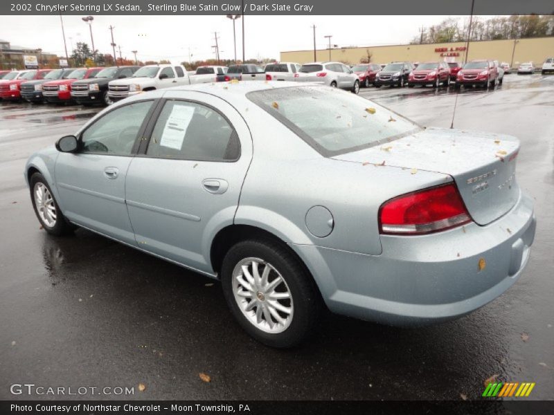  2002 Sebring LX Sedan Sterling Blue Satin Glow